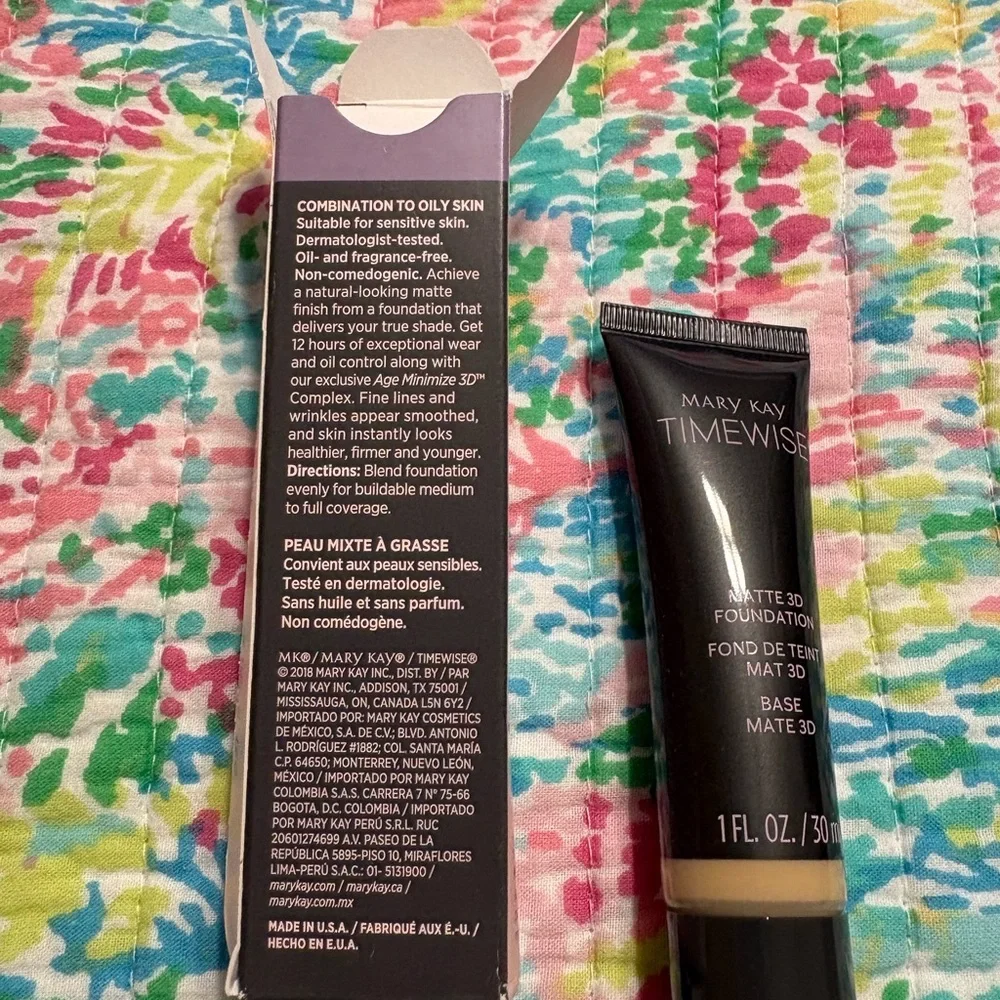 Mary Kay TimeWise Matte 3D Foundation - Beige W160
